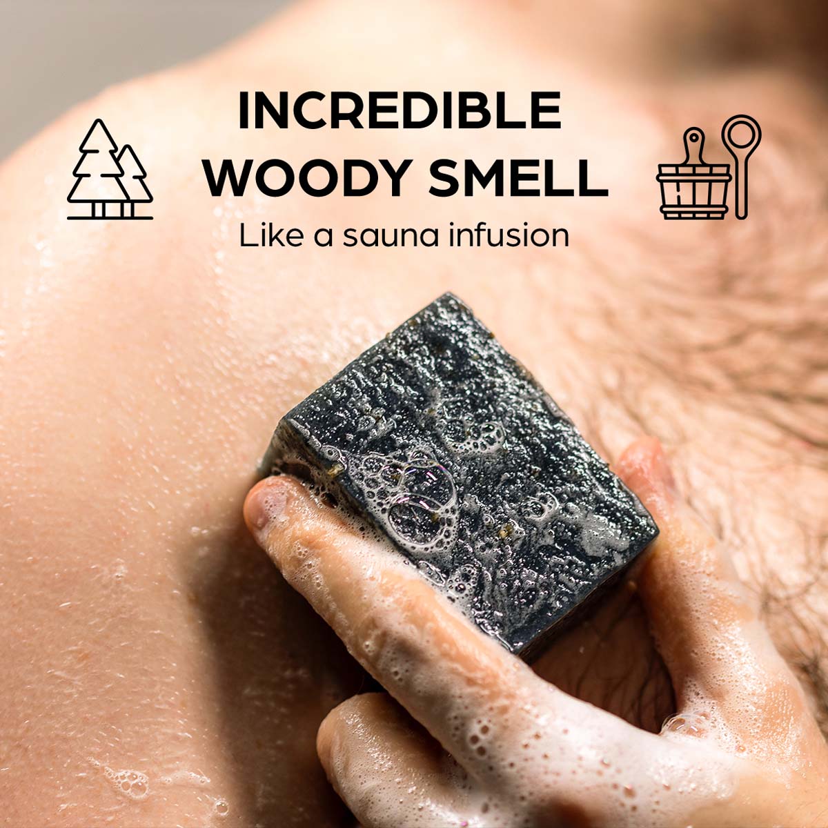 Jabón exfoliante vikingo Bosque Nórdico 100g