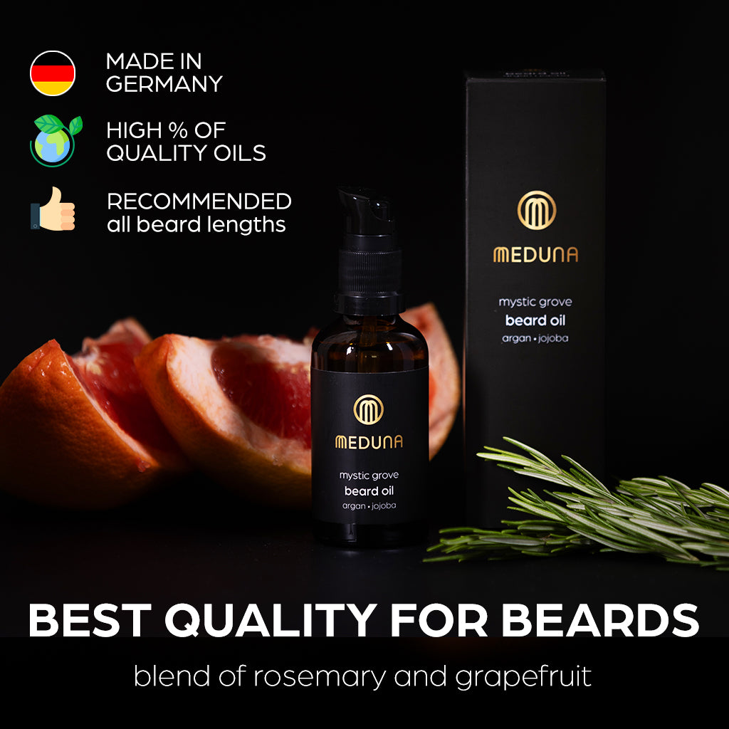 Aceite de barba lujoso "Mystic Grove"