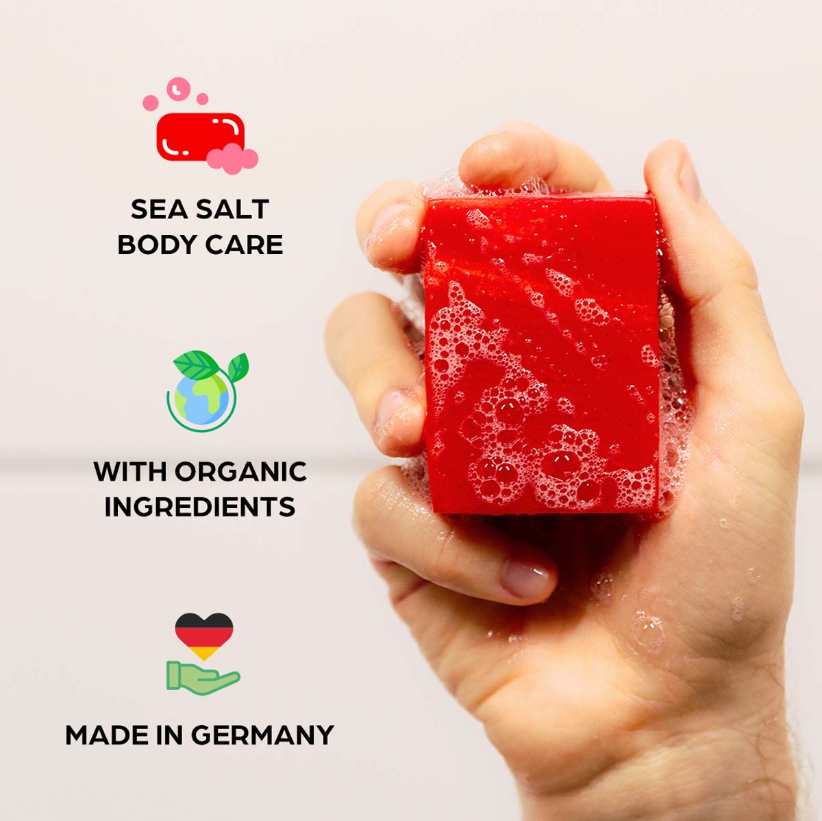 Bundle Samurai Cherry Blood Men Exfoliating Body Care Soap